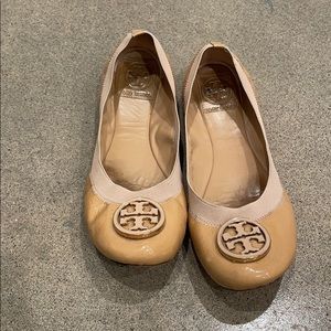 Tory Burch patent flats